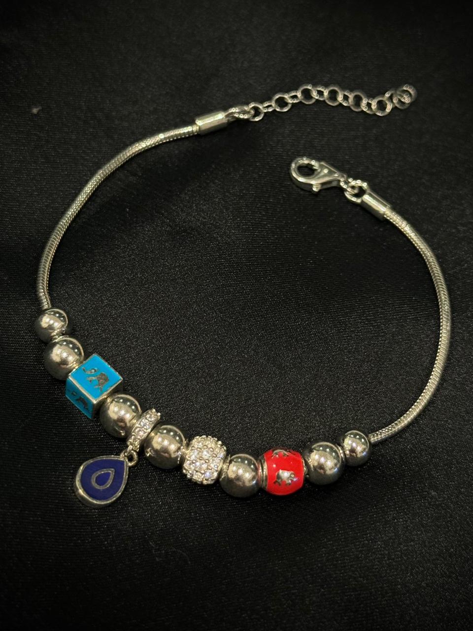 PULSO CHARMS SLEEVE OJO TURCO ELEFANTES