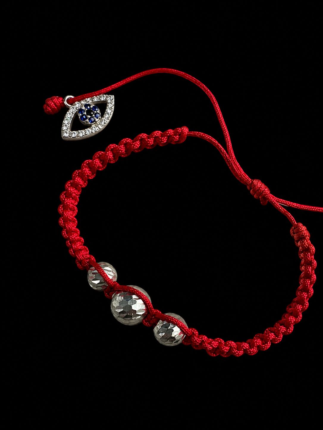 PULSERA HILO ROJO INTUITION 1.55gr / PLATA