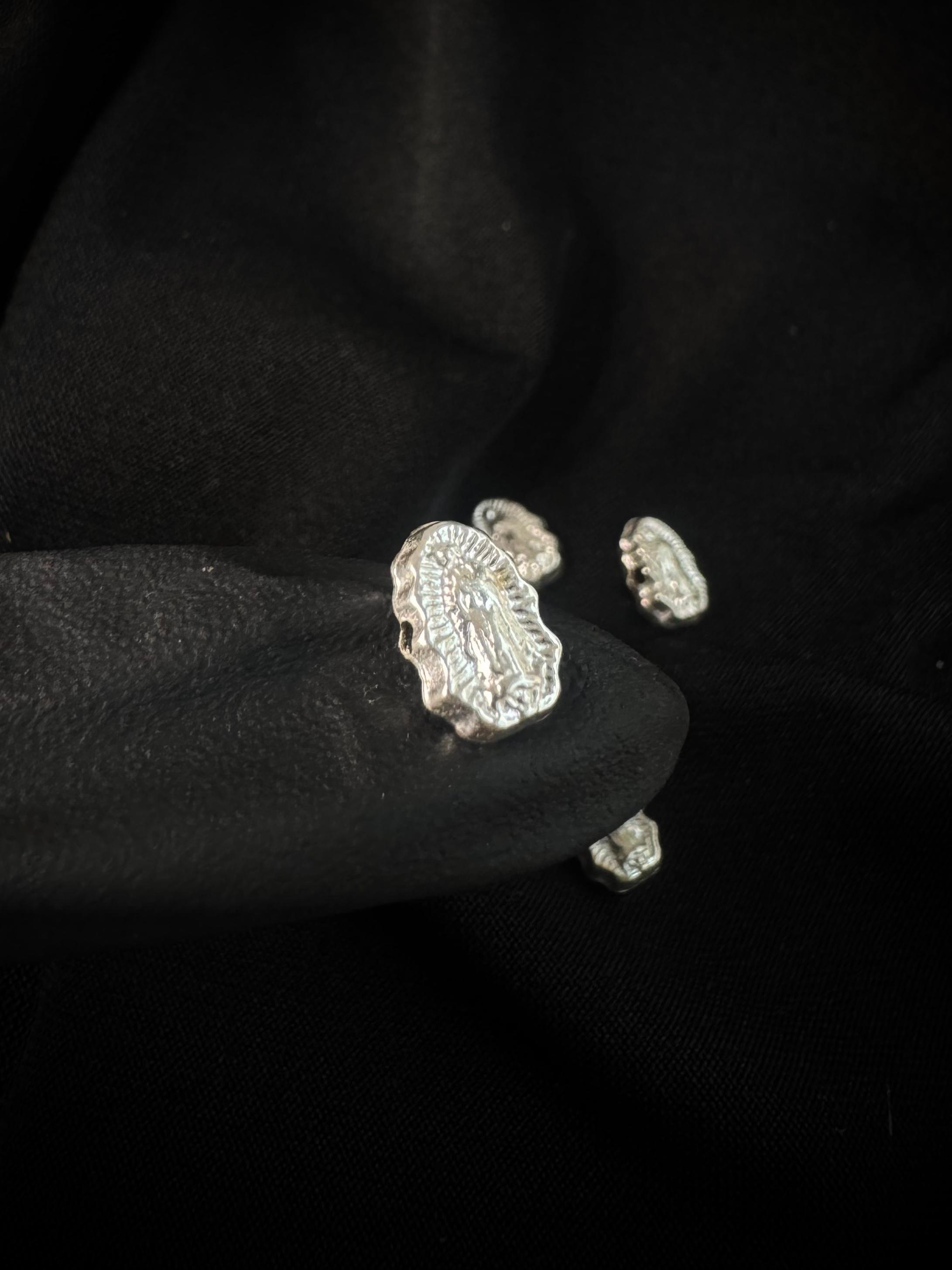 HERRAJE TAMBOR GUADALUPE 0.33gr / 0.95cm / PLATA