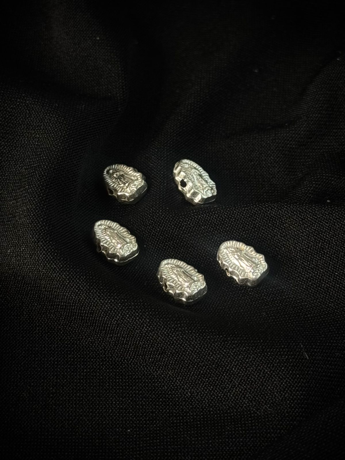 HERRAJE TAMBOR GUADALUPE 0.33gr / 0.95cm / PLATA