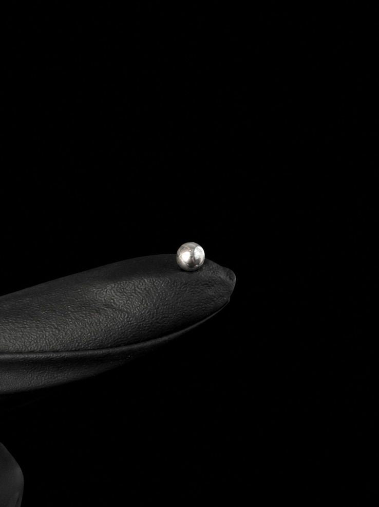 BOLAS LISA 4MM 0.18gr / 0.4cm / PLATA