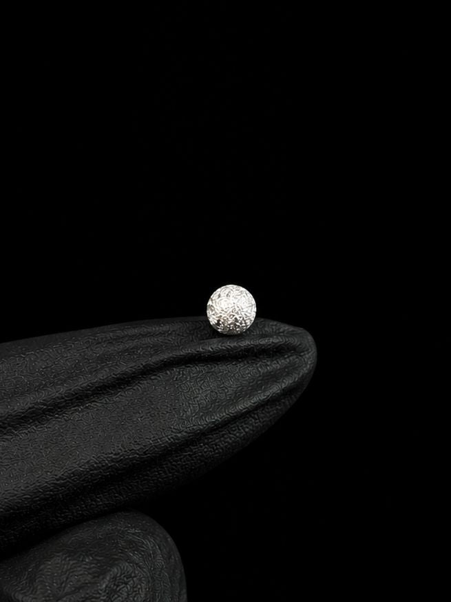BOLAS ARENADA 5MM 0.08gr / 0.5cm / PLATA