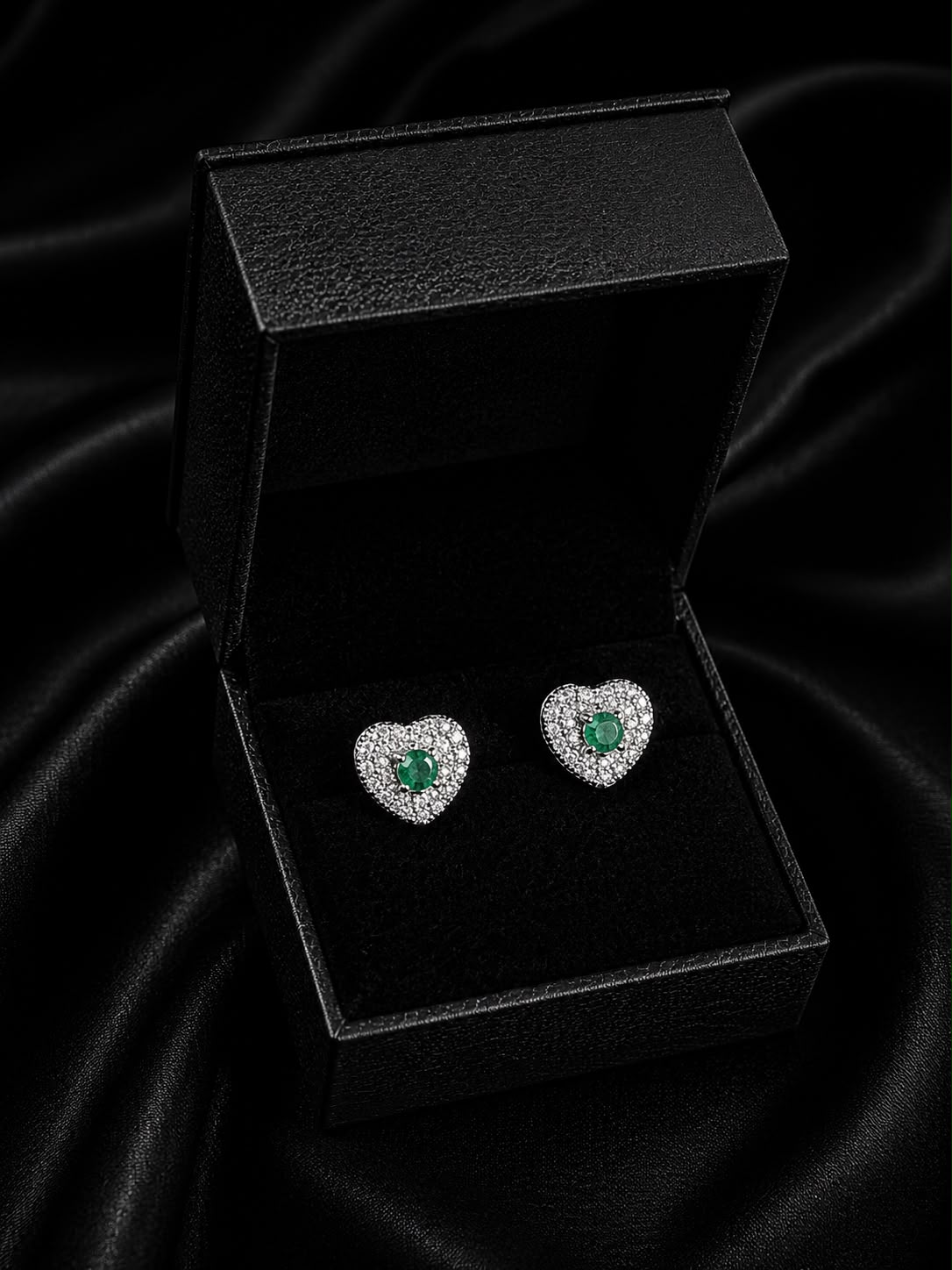 SET IDILIO ESMERALDA 3.08gr / PLATA (Joya)