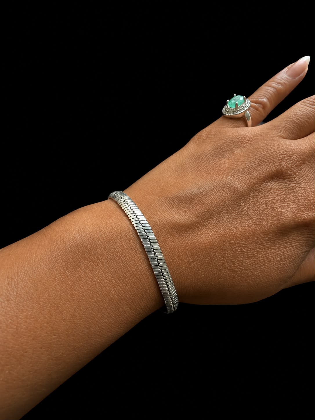 PULSO SERPIENTE 12.53gr / 18cm / PLATA